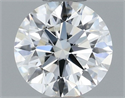 Diamante Natural 0.40 quilates, Redondo , Color H, claridad VS1 y certificado GIA