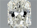 Natural Diamond 0.90 Carats, Radiant with  Cut, J Color, VS2 Clarity and Certified by GIA