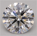 Del inventario de diamantes de laboratorio, 3.41 quilates, Redondo , Color D, claridad IF y certificado GIA
