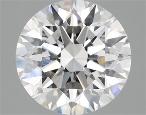 Picture of Lab Grown Diamond 3.10 Carats, Round with Excellent Cut, E Color, VS2 Clarity and Certified by IGI