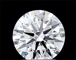 Picture of Lab Grown Diamond 1.06 Carats, Round with Ideal Cut, D Color, VVS2 Clarity and Certified by IGI