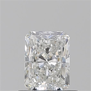 Picture of Natural Diamond 0.54 Carats, Radiant with  Cut, G Color, SI1 Clarity and Certified by GIA