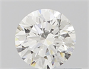Diamante Natural 0.43 quilates, Redondo , Color H, claridad VVS1 y certificado GIA