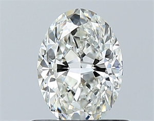 Picture of Natural Diamond 0.70 Carats, Oval with  Cut, H Color, VVS1 Clarity and Certified by GIA