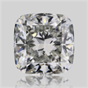 Diamante Natural 0.50 quilates, Del cojín , Color H, claridad VVS2 y certificado GIA