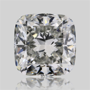 Foto Diamante Natural 0.50 quilates, Del cojín , Color H, claridad VVS2 y certificado GIA de