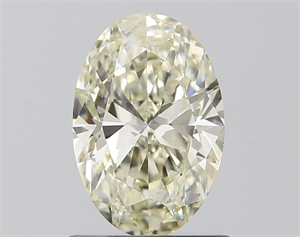 Picture of Natural Diamond 1.00 Carats, Oval with  Cut, M Color, VS1 Clarity and Certified by GIA