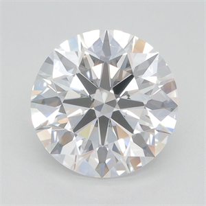 Picture of Lab Grown Diamond 4.45 Carats, Round with Excellent Cut, F Color, VVS1 Clarity and Certified by GIA