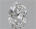 Diamante Natural 0.49 quilates, Ovalado , Color E, claridad VS1 y certificado GIA