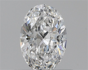 Foto Diamante Natural 0.49 quilates, Ovalado , Color E, claridad VS1 y certificado GIA de