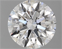 Lab Grown Diamond 1.10 Carats, Round with Excellent Cut, D Color, VS2 Clarity and Certified by GIA
