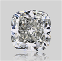 Natural Diamond 0.70 Carats, Cushion with  Cut, H Color, VS2 Clarity and Certified by GIA