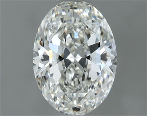 Picture of Natural Diamond 0.72 Carats, Oval with  Cut, J Color, VVS2 Clarity and Certified by GIA