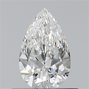Picture of Natural Diamond 0.50 Carats, Pear with  Cut, F Color, VS1 Clarity and Certified by GIA