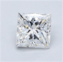 Diamante Natural 1.00 quilates, Princesa , Color E, claridad VS1 y certificado GIA