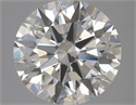 Del inventario de diamantes de laboratorio, 3.88 quilates, Redondo , Color G, claridad VS2 y certificado IGI