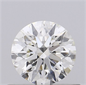 Diamante Natural 0.52 quilates, Redondo , Color J, claridad SI1 y certificado GIA