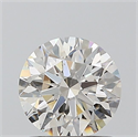Natural Diamond 1.03 Carats, Round with Excellent Cut, I Color, SI1 Clarity and Certified by GIA