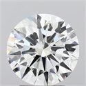 Lab Grown Diamond 3.50 Carats, Round with Ideal Cut, E Color, VVS2 Clarity and Certified by IGI