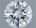Natural Diamond 1.81 Carats, Round with Excellent Cut, F Color, VVS2 Clarity and Certified by GIA