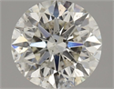 Diamante Natural 1.70 quilates, Redondo , Color J, claridad SI2 y certificado GIA