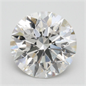 Del inventario de diamantes de laboratorio, 2.82 quilates, Redondo , Color H, claridad SI1 y certificado IGI