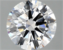 Del inventario de diamantes de laboratorio, 2.01 quilates, Redondo , Color E, claridad VVS2 y certificado IGI