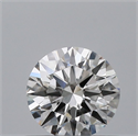 Diamante Natural 0.47 quilates, Redondo , Color E, claridad VVS2 y certificado GIA