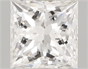 Natural Diamond 0.30 Carats, Princess with  Cut, E Color, VS2 Clarity and Certified by GIA