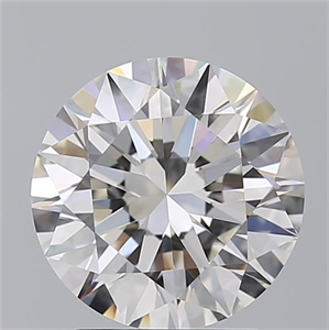 Picture of Natural Diamond 2.50 Carats, Round with Excellent Cut, G Color, VVS1 Clarity and Certified by GIA
