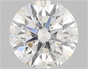Natural Diamond 0.70 Carats, Round with Excellent Cut, G Color, I1 Clarity and Certified by GIA