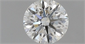 Diamante Natural 0.54 quilates, Redondo , Color G, claridad VVS1 y certificado IGI