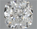 Natural Diamond 0.60 Carats, Cushion with  Cut, G Color, SI2 Clarity and Certified by GIA