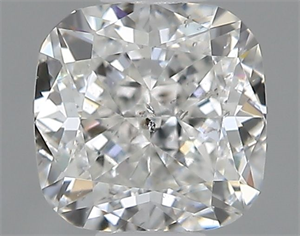 Foto Diamante Natural 0.60 quilates, Del cojín , Color G, claridad SI2 y certificado GIA de
