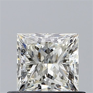 Picture of Natural Diamond 0.60 Carats, Princess with  Cut, K Color, VS1 Clarity and Certified by GIA