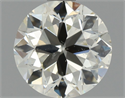 Natural Diamond 0.81 Carats, Round with Excellent Cut, L Color, SI1 Clarity and Certified by GIA