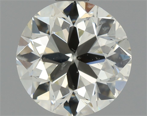 Picture of Natural Diamond 0.81 Carats, Round with Excellent Cut, L Color, SI1 Clarity and Certified by GIA