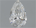 Diamante Natural 0.60 quilates, De pera , Color G, claridad VVS2 y certificado IGI