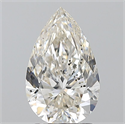 Natural Diamond 2.01 Carats, Pear with  Cut, J Color, SI2 Clarity and Certified by GIA