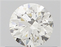 Diamante Natural 0.44 quilates, Redondo , Color H, claridad VVS1 y certificado GIA