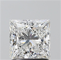 Diamante Natural 1.50 quilates, Princesa , Color F, claridad VS1 y certificado GIA