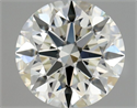 Diamante Natural 0.80 quilates, Redondo , Color J, claridad VS1 y certificado GIA