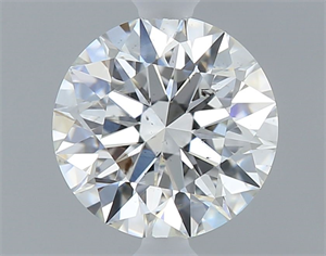 Foto Diamante Natural 0.71 quilates, Redondo , Color G, claridad SI1 y certificado GIA de