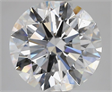 Natural Diamond 3.22 Carats, Round with Excellent Cut, D Color, SI1 Clarity and Certified by GIA