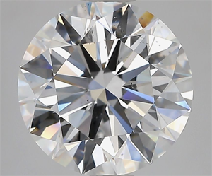 Picture of Natural Diamond 3.22 Carats, Round with Excellent Cut, D Color, SI1 Clarity and Certified by GIA