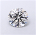 Del inventario de diamantes de laboratorio, 1.10 quilates, Redondo , Color F, claridad VVS2 y certificado IGI