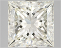 Natural Diamond 3.20 Carats, Princess with  Cut, J Color, VVS2 Clarity and Certified by IGI