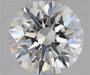 Picture of Lab Grown Diamond 1.50 Carats, Round with Excellent Cut, D Color, VS1 Clarity and Certified by IGI