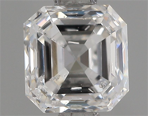 Picture of Natural Diamond 1.02 Carats, Asscher with  Cut, E Color, SI2 Clarity and Certified by IGI