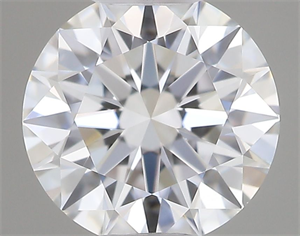 Picture of Natural Diamond 0.40 Carats, Round with Excellent Cut, F Color, VVS2 Clarity and Certified by GIA